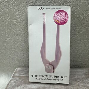 $19 🌙 The Brow‎ Buddy Kit The Ultimate Brow Shaping Tool Silver Color BDB